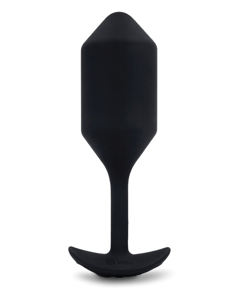 Get the b-Vibe Vibrating Weighted Snug Plug XL - Black at Castle Megastore