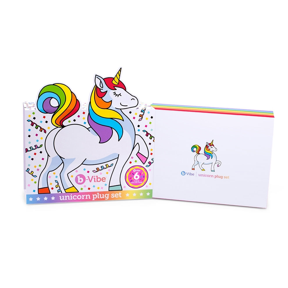b-Vibe Unicorn Plug Set