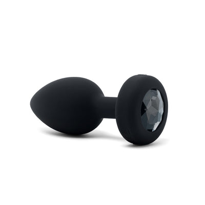 b-Vibe Vibrating Jewel Plug - Black