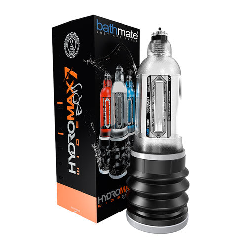 Bathmate Hydromax7 Wide Boy Penis Pump - Crystal Clear