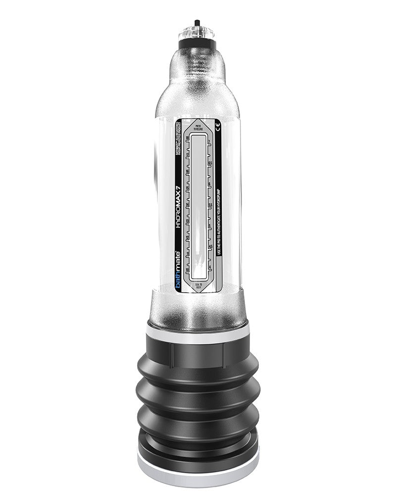 Bathmate Hydromax7 Penis Pump - Crystal Clear