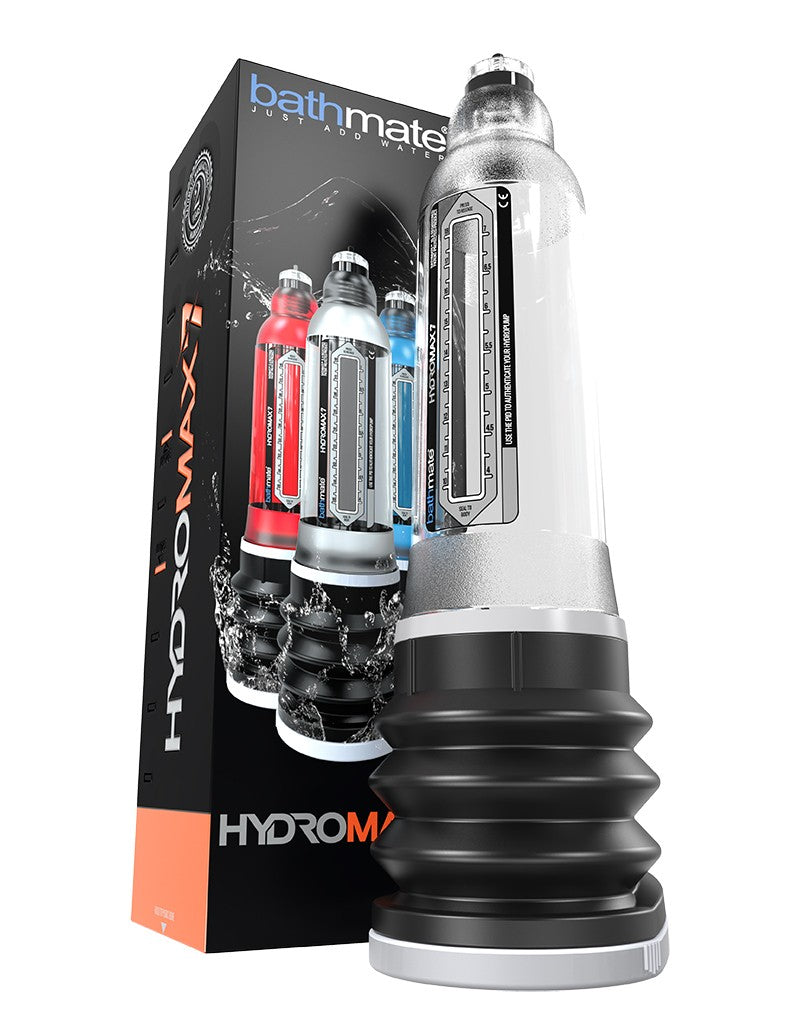 Bathmate Hydromax7 Penis Pump - Crystal Clear
