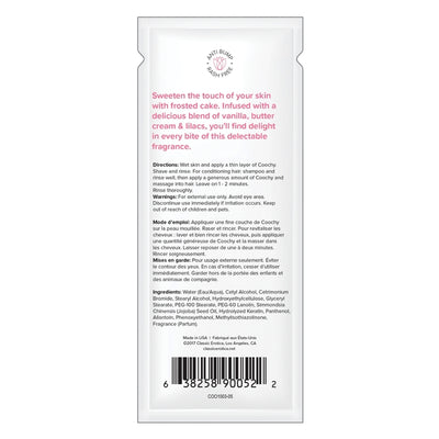 COOCHY Oh So Smooth Shave Cream Frosted Cake - .5 oz