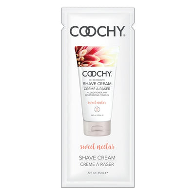 COOCHY Oh So Smooth Shave Cream Sweet Nectar - .5 oz