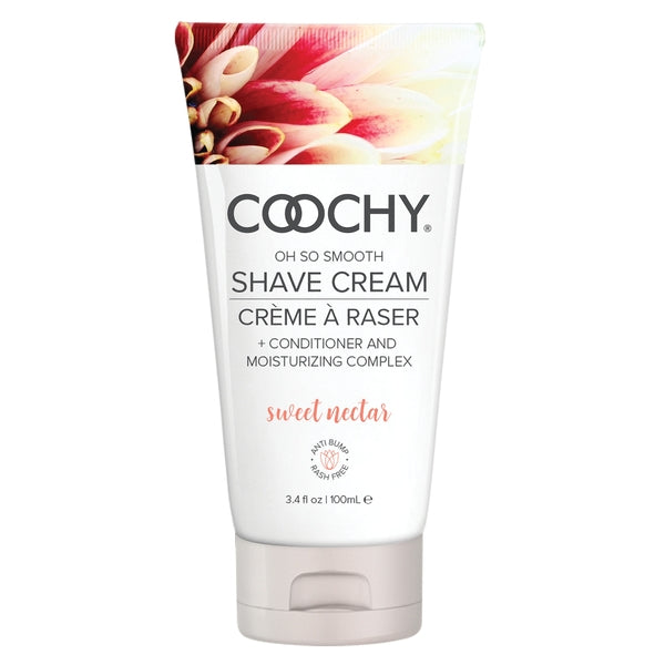 COOCHY Oh So Smooth Shave Cream Sweet Nectar - 3.4 oz