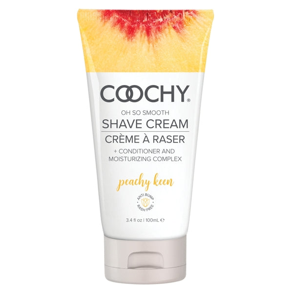 COOCHY Oh So Smooth Shave Cream Peachy Keen - 3.4 oz