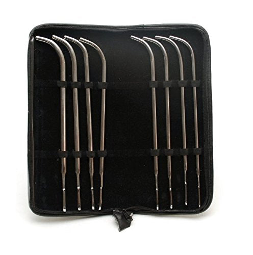 Metal Pleasure Play Van Buren Dilator 8-Piece Large Set