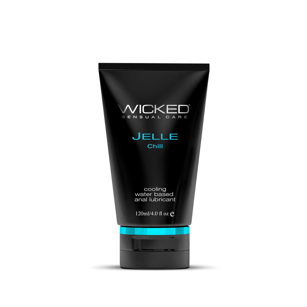 Wicked Jelle Chill Cooling Anal Lube - 4 oz