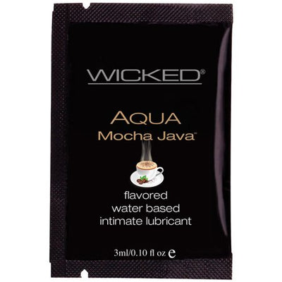 Wicked Aqua Mocha Java Lube Foil