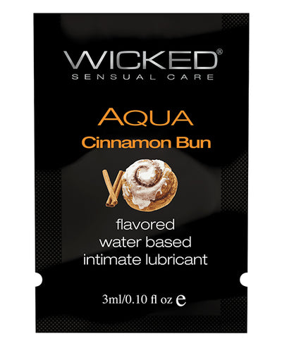 Wicked Aqua Cinnamon Bun Foil Lube - 0.1 oz