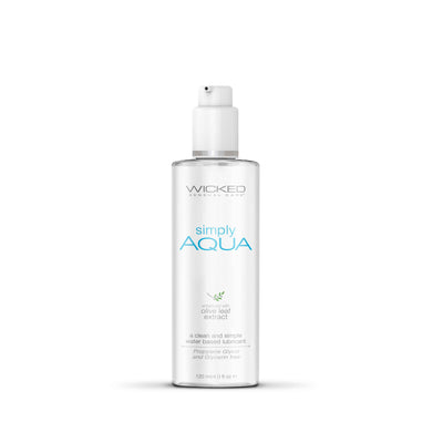 Wicked Simply Aqua Lube - 4 oz