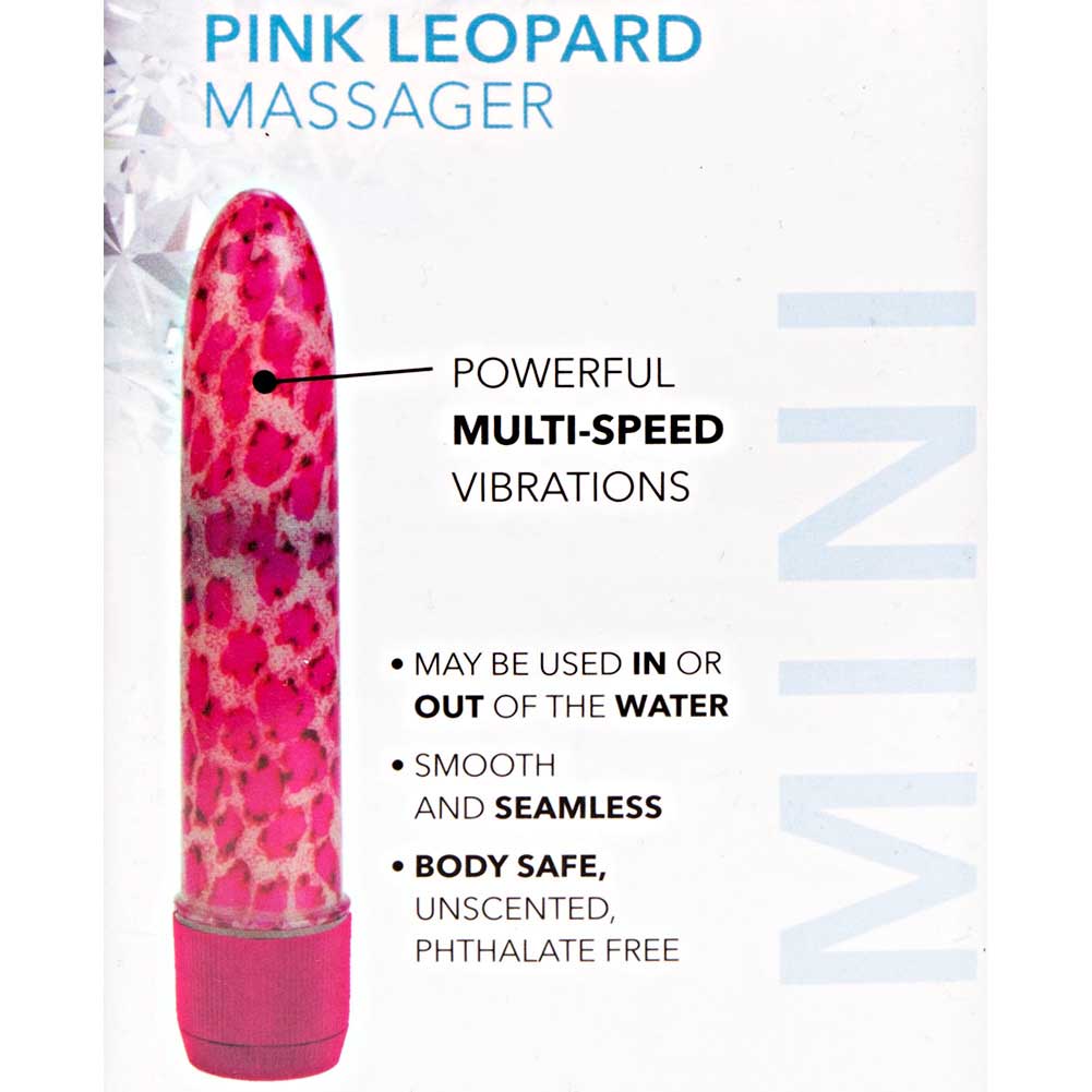 Mini Leopard Massager - Pink