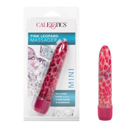 Mini Leopard Massager - Pink