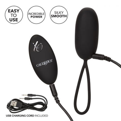 Rechargeable Egg w/ Remote - Black