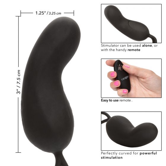 Rechargeable Curve w/ Remote - Black