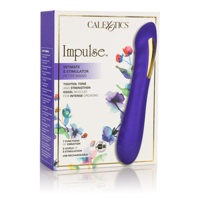 Impulse Intimate E-Stimulator Petite Wand - Brilliant Purple