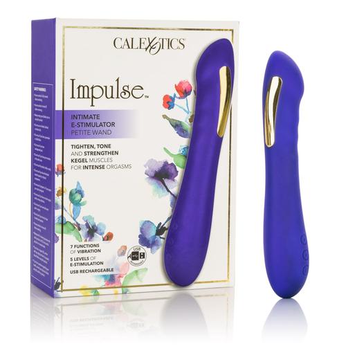 Impulse Intimate E-Stimulator Petite Wand - Brilliant Purple