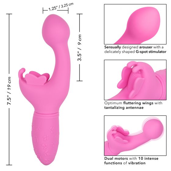 Rechargeable Butterfly Kiss - Pink