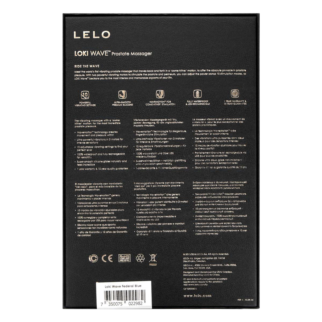 Lelo Loki Wave Prostate Massager