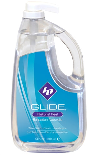 ID Glide Natural Feel Lubricant - 64 oz