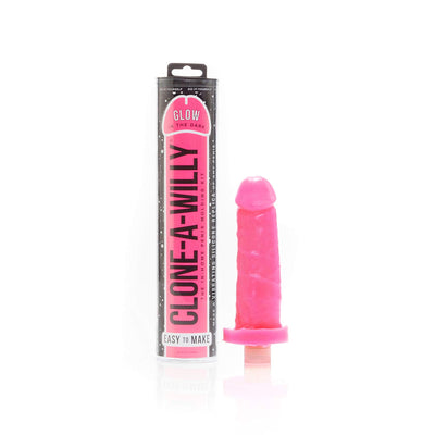 Clone-A-Willy Kit Glow in the Dark - Hot Pink