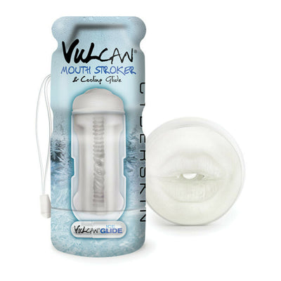 Vulcan Mouth Stroker w/ Cooling Glide - Frost