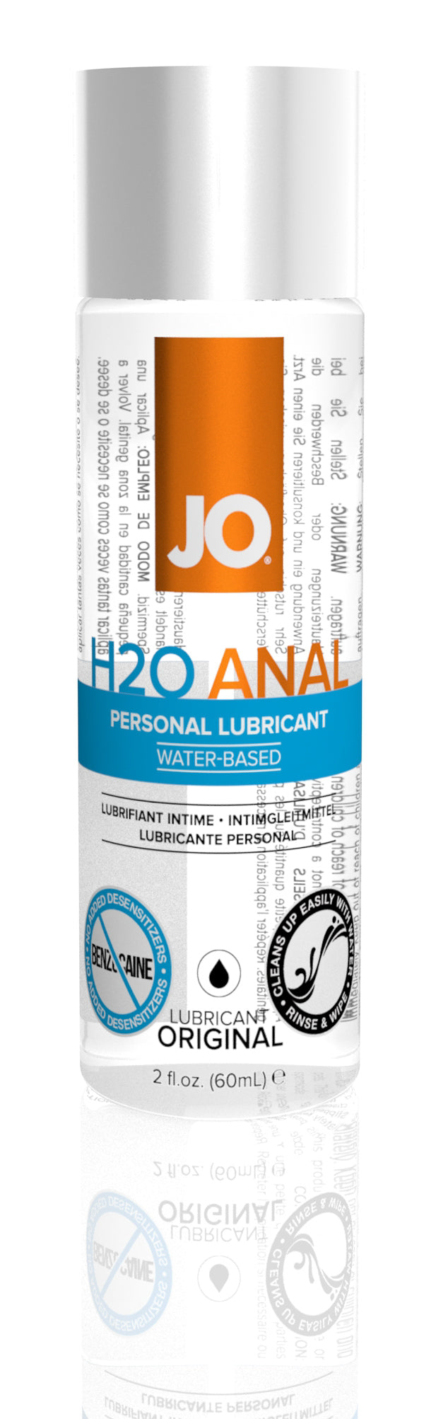 JO H2O Original Anal Lube - 2 oz