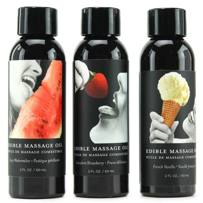 Hemp Seed Edible Massage Oil Gift Set