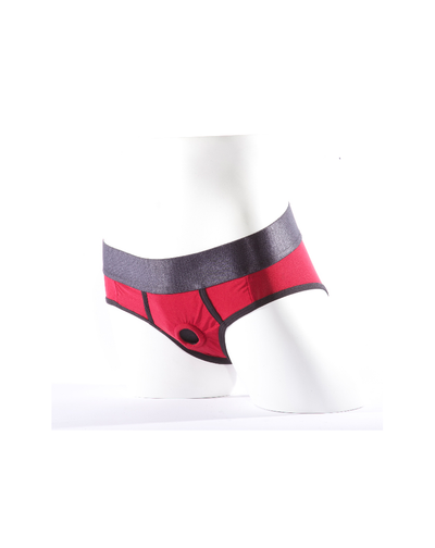 SpareParts Tomboi Harness Red/Black - Large