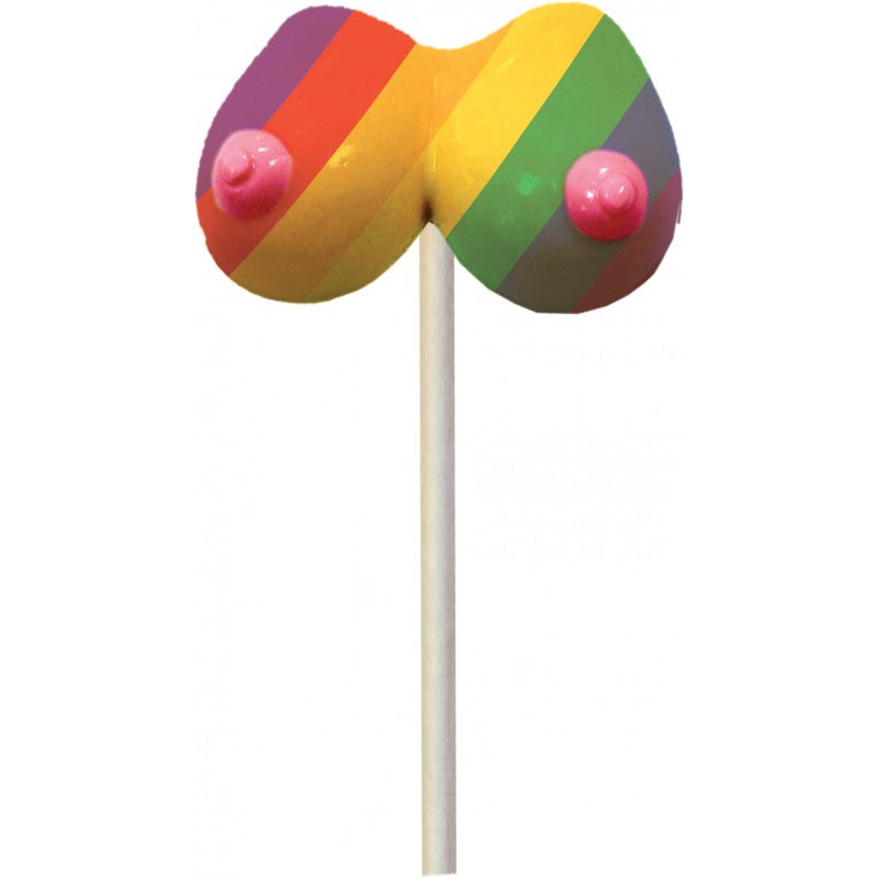 Rainbow Boobie Pops Candy