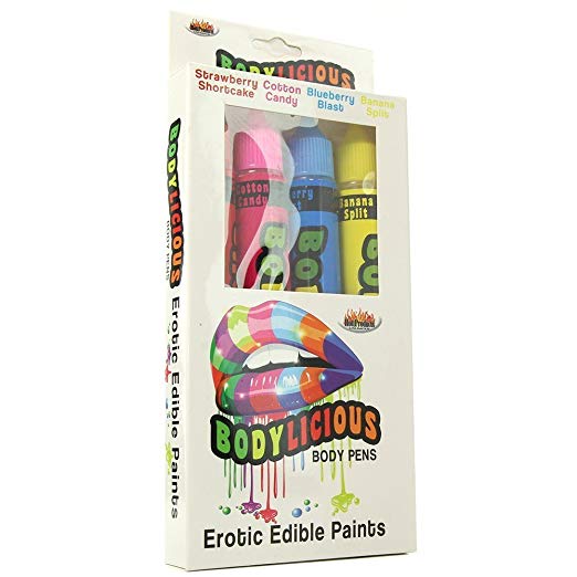 Bodylicious Edible Body Paint Pens - 4pk