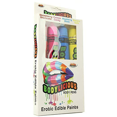 Bodylicious Edible Body Paint Pens - 4pk