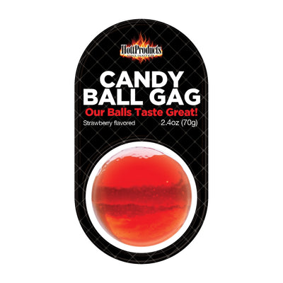 Candy Ball Gag - Strawberry