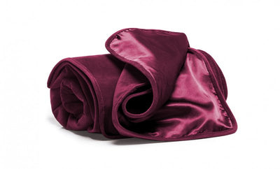 Liberator Fascinator Throw - Velvish Merlot