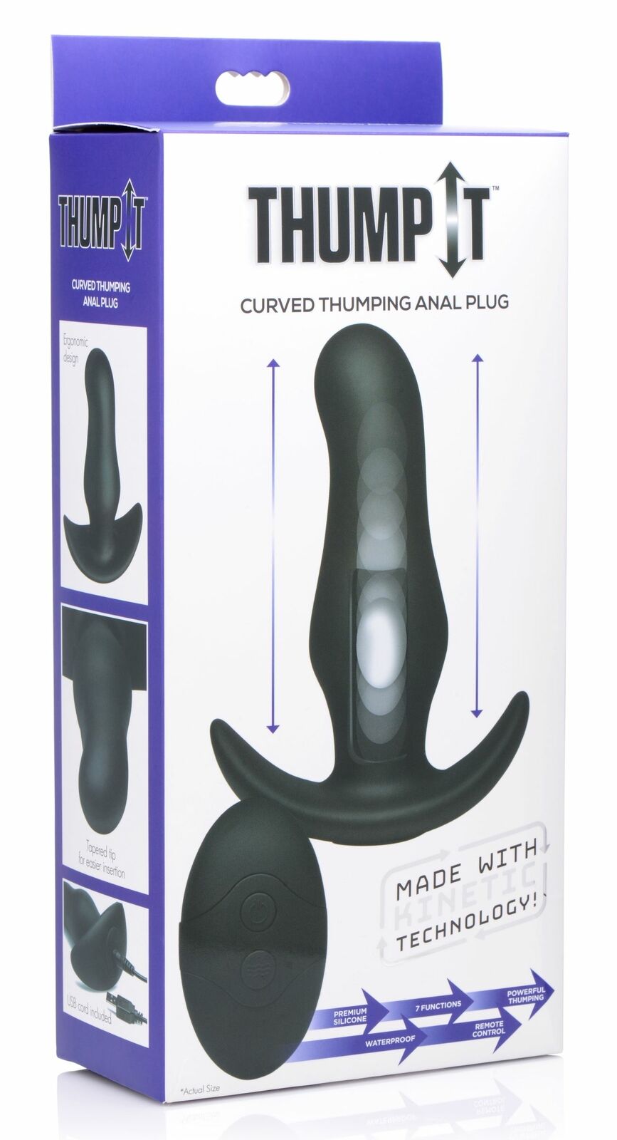 Thump It Curved Thumping Anal Plug