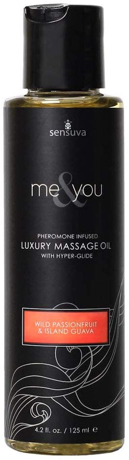 Me & You Luxury Massage Oil Wild Passionfruit & Island Guava - 4.2oz