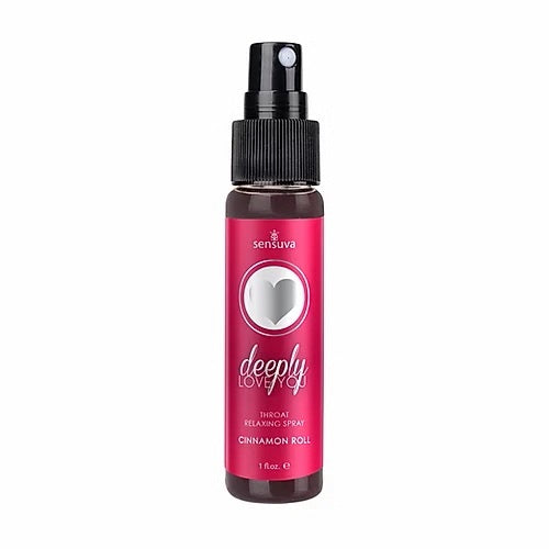 Deeply Love You Throat Relaxing Spray - Cinnamon Roll 1oz