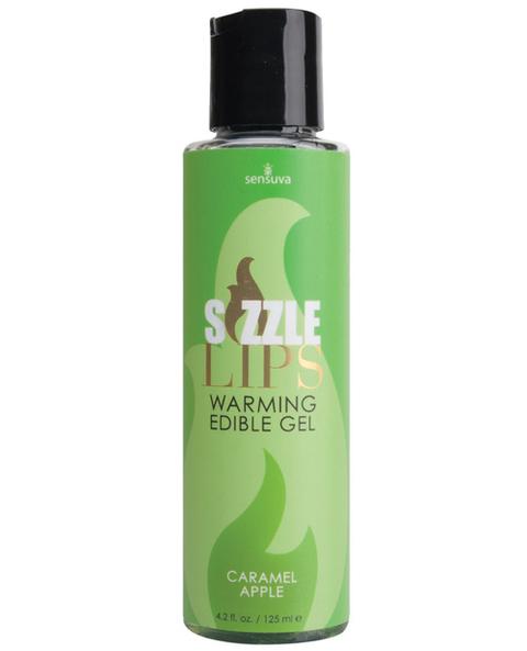 Sizzle Lips Warming Edible Gel - Caramel Apple 4.2oz