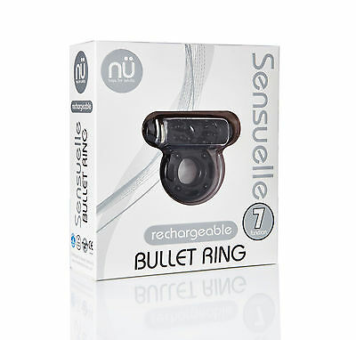 NU Sensuelle Bullet Ring - Black