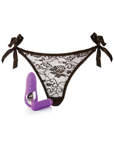 NU Sensuelle Remote Pleasure Panty - Purple