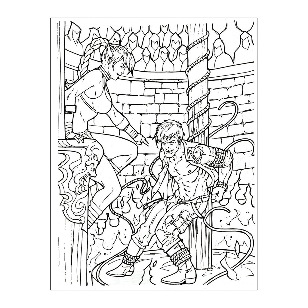 #NSFW Fantasmic Coloring Book - Alex Kotkin w/ Thor Mikelic