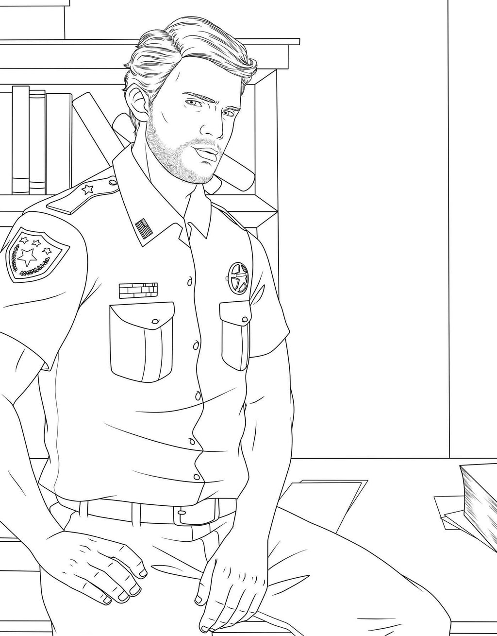 Men in Uniform - M. G. Anthony