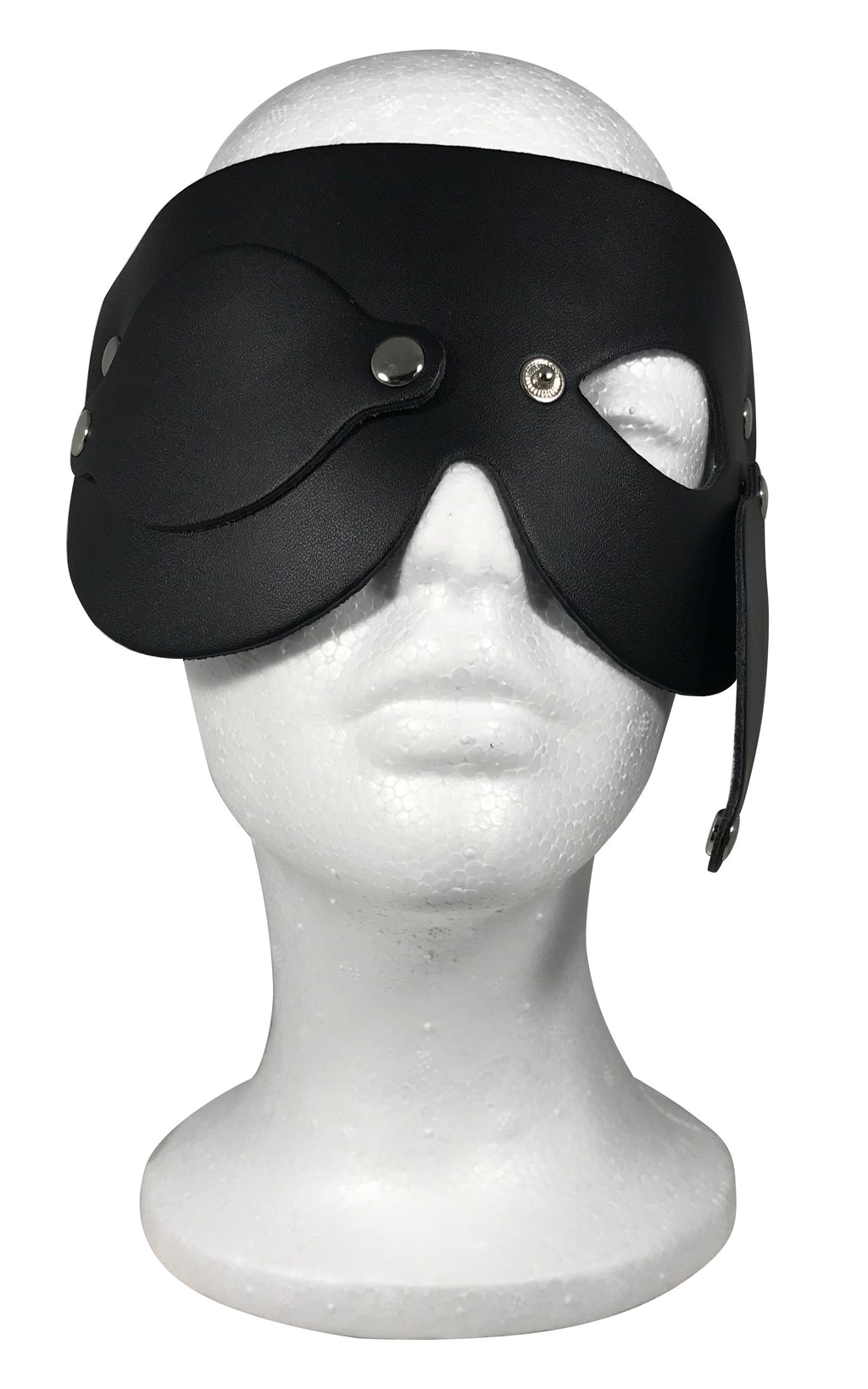 Fetish Pleasure Play Mask w/Removeable Eye Covers
