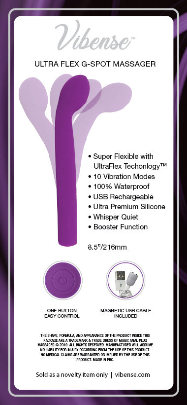 Vibense G-Spot Vibrator - Purple